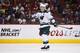 Minnesota Wild's Mikko Koivu heads back to the bench during a shift change against the Arizona Coyotes during the second period of an NHL hockey game Saturday, April 8, 2017, in Glendale, Ariz. The Wild defeated the Coyotes 3-1. (AP Photo/Ross D. Franklin)