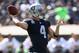 OAKLAND, CA - SEPTEMBER 17: Derek Carr #4 of the Oakland Raiders passes the ball against the New York Jets at Oakland-Alameda County Coliseum on September 17, 2017 in Oakland, California. (Photo by Ezra Shaw/Getty Images)