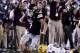 Mississippi State quarterback Nick Fitzgerald (7) sprints past LSU safety Grant Delpit (9) for a first down during the second half of their NCAA college football game against LSU in Starkville, Miss., Saturday, Sept. 16, 2017. Mississippi State won 37-7. (AP Photo/Rogelio V. Solis)