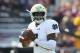 CHESTNUT HILL, MA - SEPTEMBER 16: Brandon Wimbush #7 of the Notre Dame Fighting Irish looks to pass during the first half against the Boston College Eagles at Alumni Stadium on September 16, 2017 in Chestnut Hill, Massachusetts. (Photo by Tim Bradbury/Getty Images)