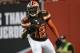 Cleveland Browns wide receiver Josh Gordon (12) after a touchdown reception against the Tampa Bay Buccaneers during the secondquarter of an NFL preseason football game Friday, Aug. 26, 2016, in Tampa, Fla. (AP Photo/Jason Behnken)