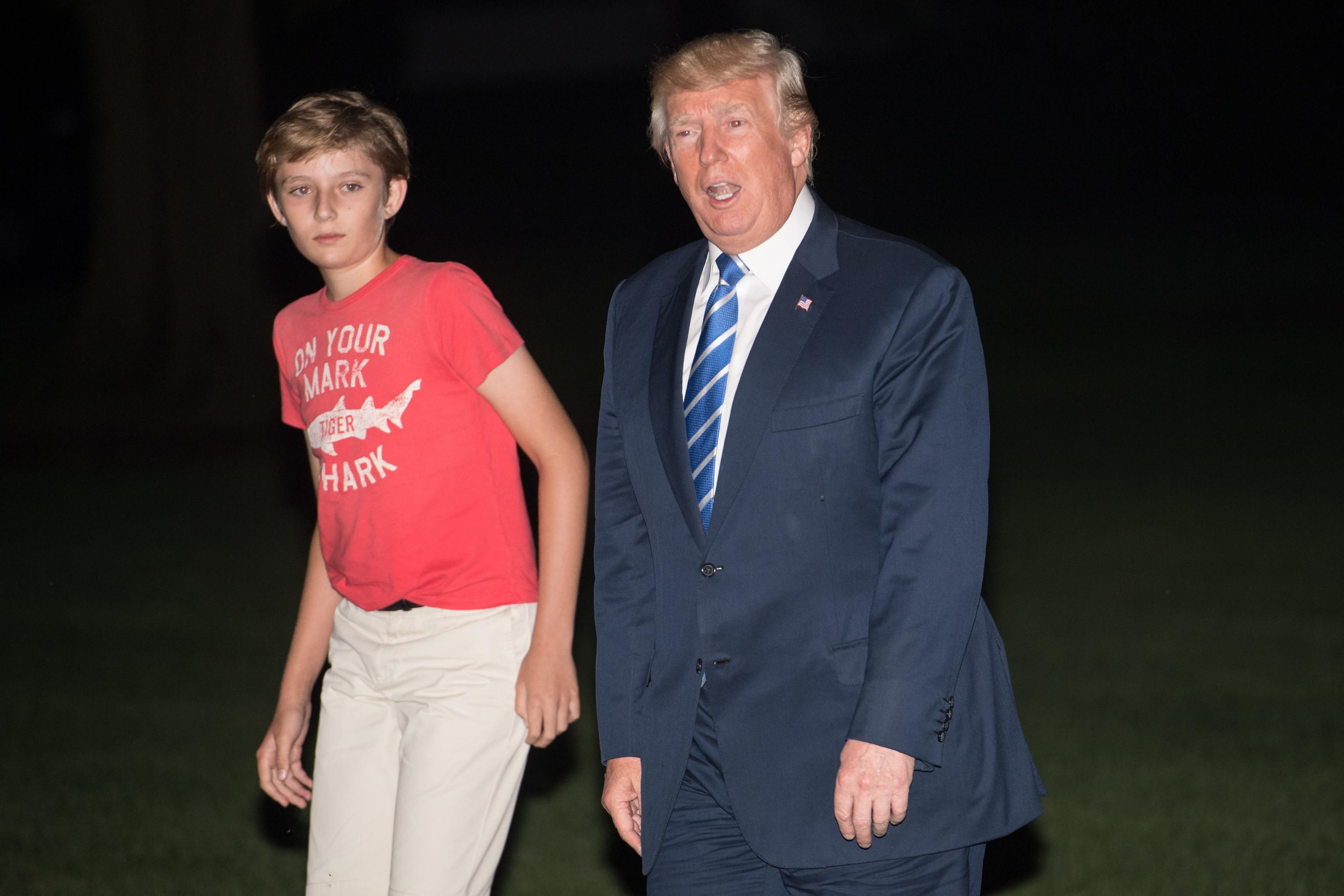 Donald Trump S Son Barron Playing For D C United U 12 Team