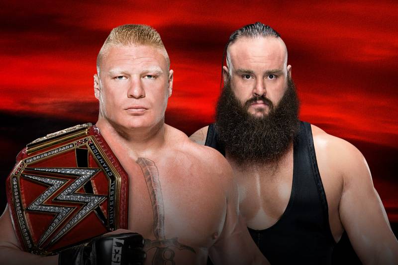 Image result for No Mercy 2017 Lesnar vs strowman