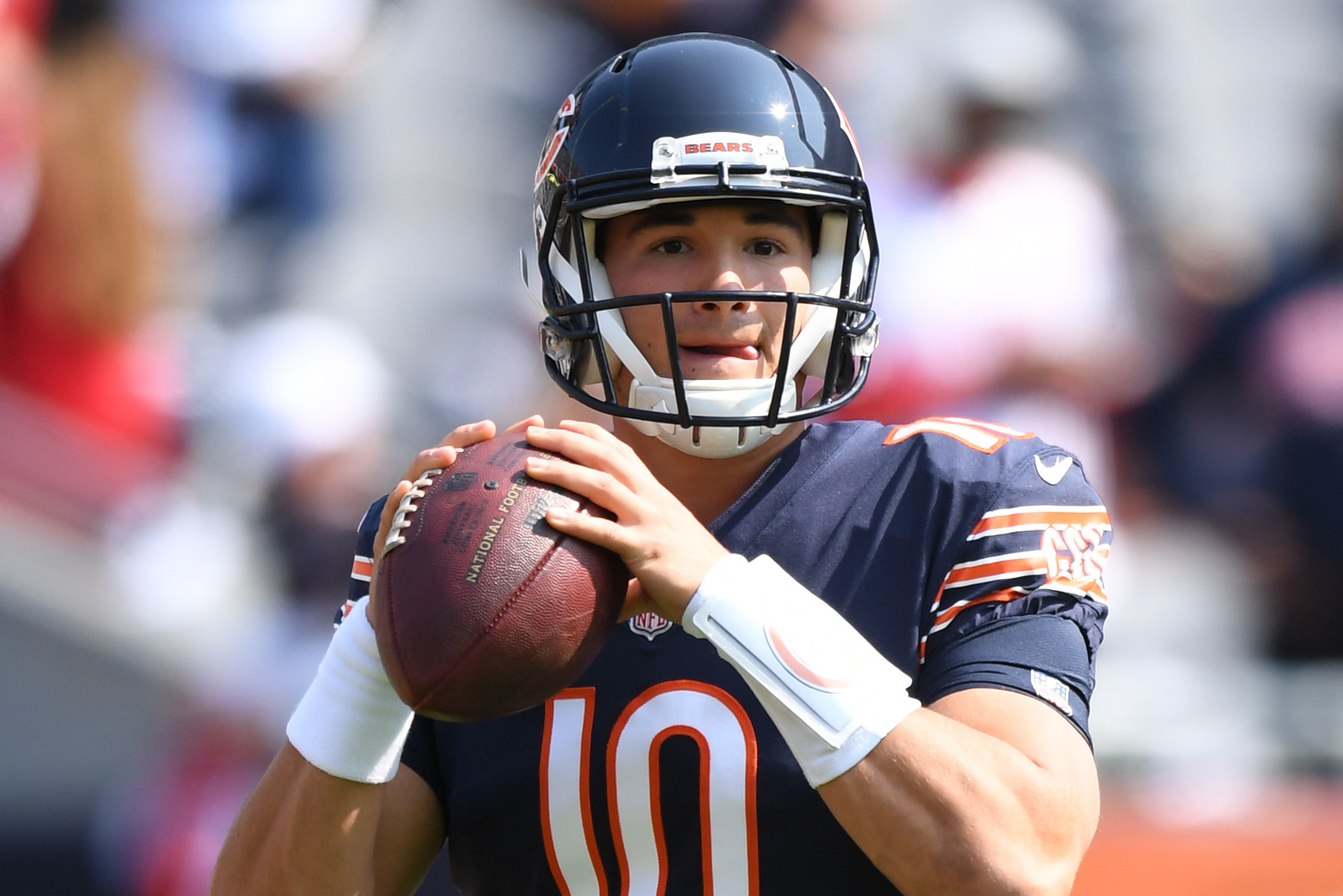 Chicago Bears will start Mitch Trubisky, bench Mike Glennon