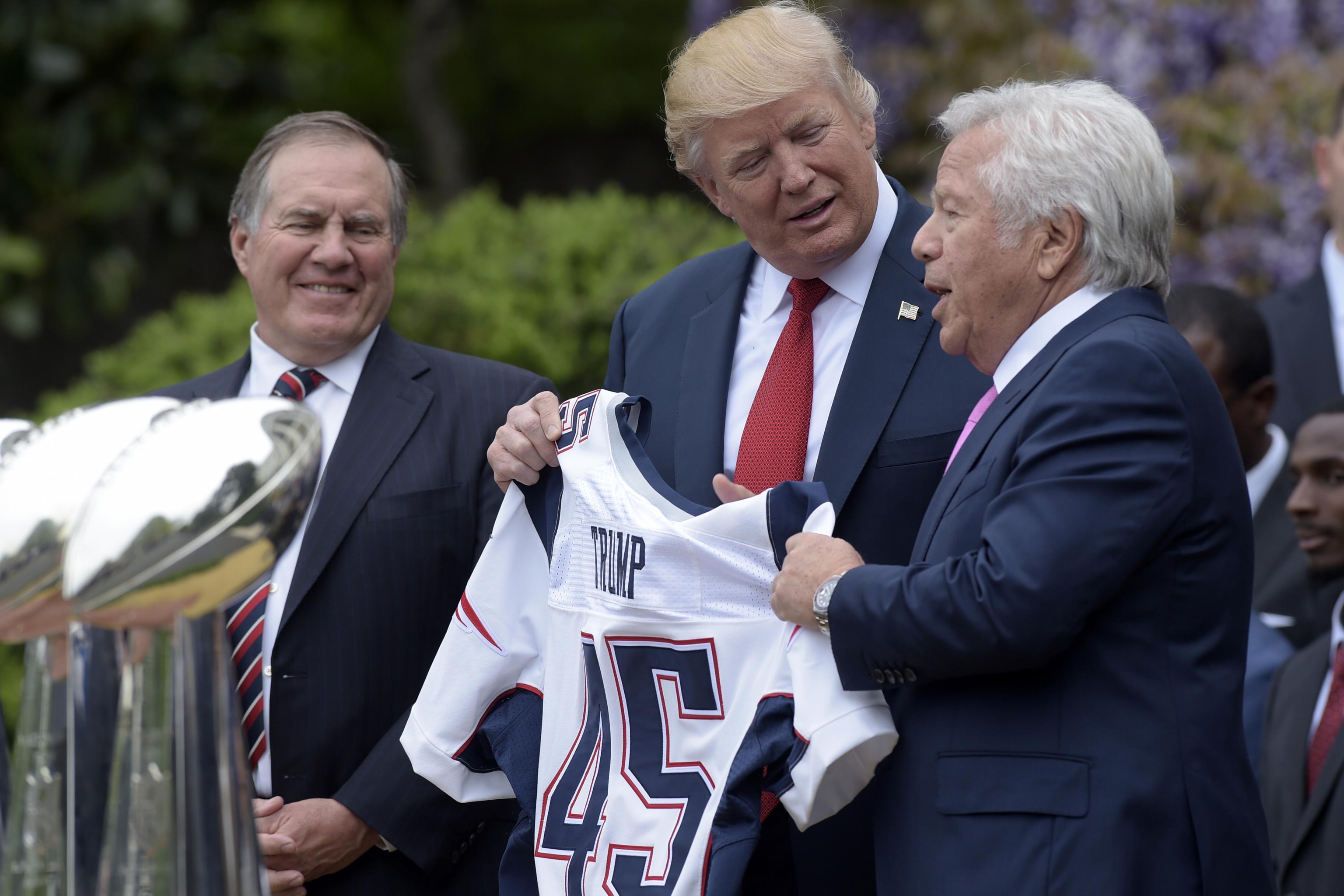 Ari Meirov on X: #Patriots owner Robert Kraft announced that he's