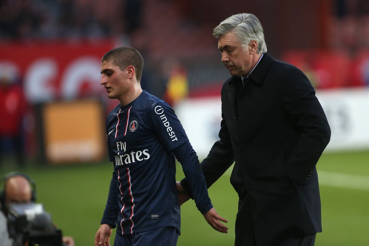 Carlo Ancelotti Says Marco Verratti Wanted New PSG Deal ...