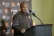 Cleveland Browns head coach Hue Jackson during a press conference following an NFL football game against the Indianapolis Colts in Indianapolis, Sunday, Sept. 24, 2017. The Colts defeated the Browns 31-28. (AP Photo/AJ Mast)