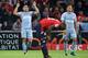 Radamel Falcao celebrates after scoring at Lille on Friday.