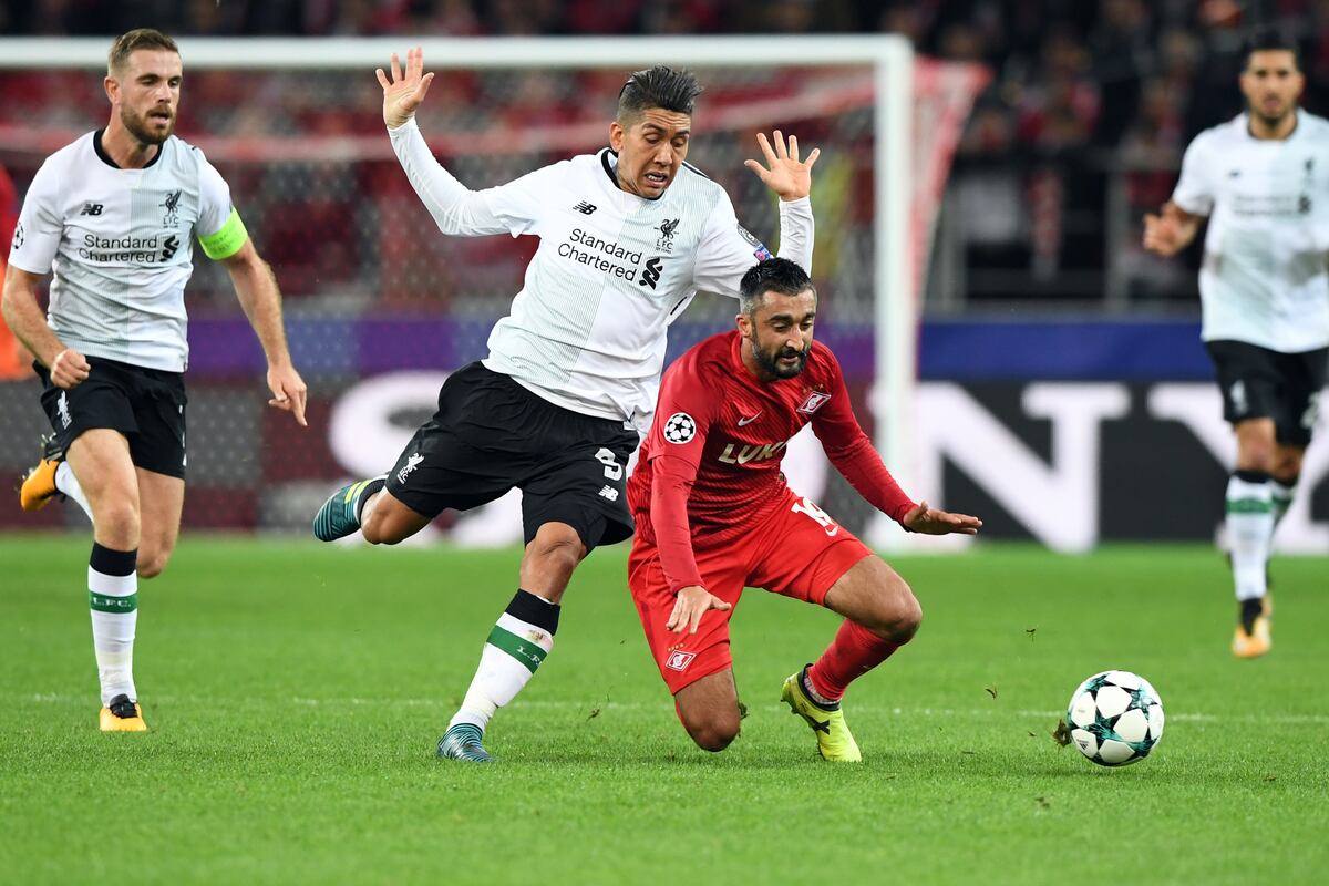 Spartak Moscow Hold Liverpool to 1-1 Draw in Champions League | News ...
