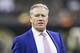 NEW ORLEANS, LA - NOVEMBER 13: John Elway of the Denver Broncos walks off the field before a game against the New Orleans Saints at Mercedes-Benz Superdome on November 13, 2016 in New Orleans, Louisiana. The Broncos defeated the Saints 25-23. (Photo by Wesley Hitt/Getty Images)