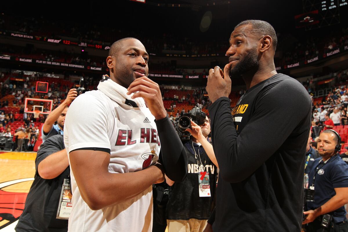 dwyane wade lebron james cleveland