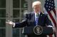 President Donald Trump speaks during a news conference with Spanish Prime Minister Mariano Rajoy in the Rose Garden of the White House, Tuesday, Sept. 26, 2017, in Washington. (AP Photo/Alex Brandon)
