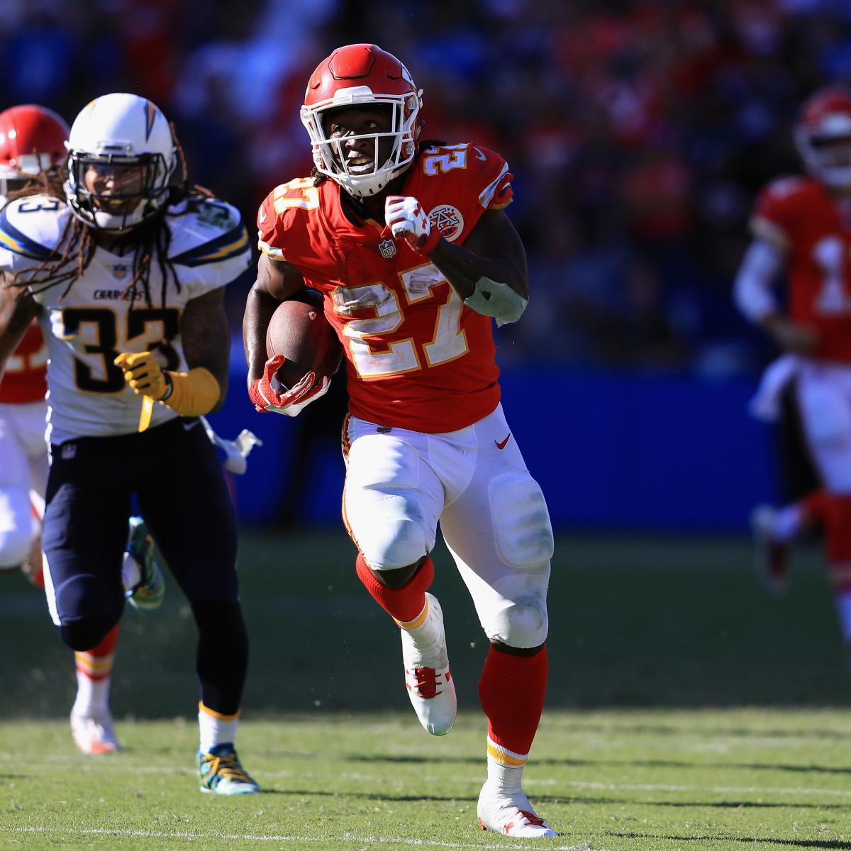 Kareem Hunt Ties NFL Record for Touchdowns in First 3 Games News