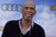 Kareem Abdul-Jabbar arrives at the Los Angeles premiere of