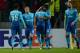 Arsenal's forward from England Theo Walcott (C) celebrates with teammates after scoring a goal during the UEFA Europa League Group H football match between FC BATE Borisov and Arsenal FC in Borisov, outside Minsk, on September 28, 2017. / AFP PHOTO / Maxim MALINOVSKY (Photo credit should read MAXIM MALINOVSKY/AFP/Getty Images)