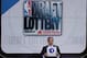 NBA deputy commissioner Mark Tatum announces the draft position for the Minnesota Timberwolves during the NBA basketball draft lottery, Tuesday, May 16, 2017, in New York. (AP Photo/Frank Franklin II)