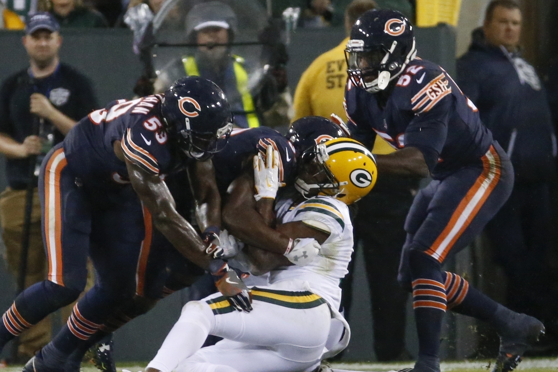 Danny Trevathan Suspension: Bears LB gets two-game ban for hit on Packers' Davante  Adams - Acme Packing Company