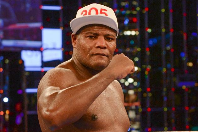 Cuba's Luis Ortiz reacts after winning the WBA Intercontinental heavyweight title against US Malik Scott in Monte Carlo on November 12, 2016.
Ortiz defeated Scott with a unanimous decision. / AFP / Yann COATSALIOU        (Photo credit should read YANN COATSALIOU/AFP/Getty Images)