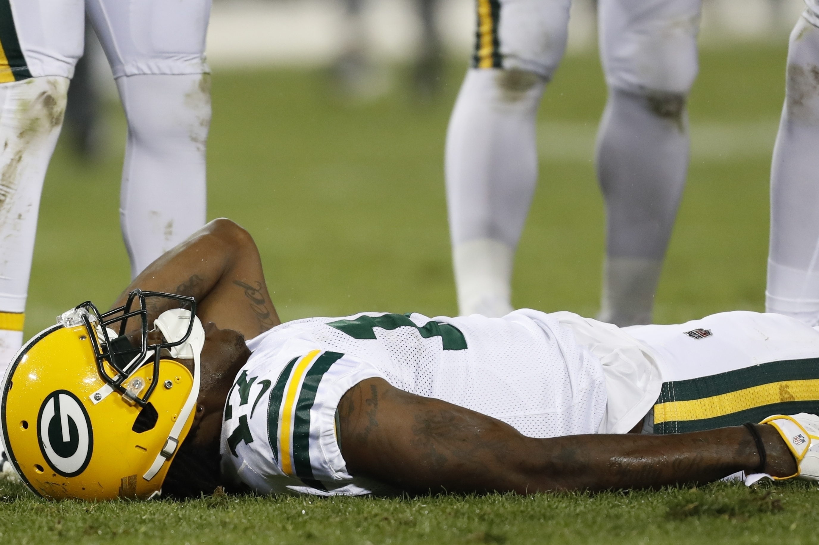 Davante Adams spent night in hospital with a concussion - NBC Sports