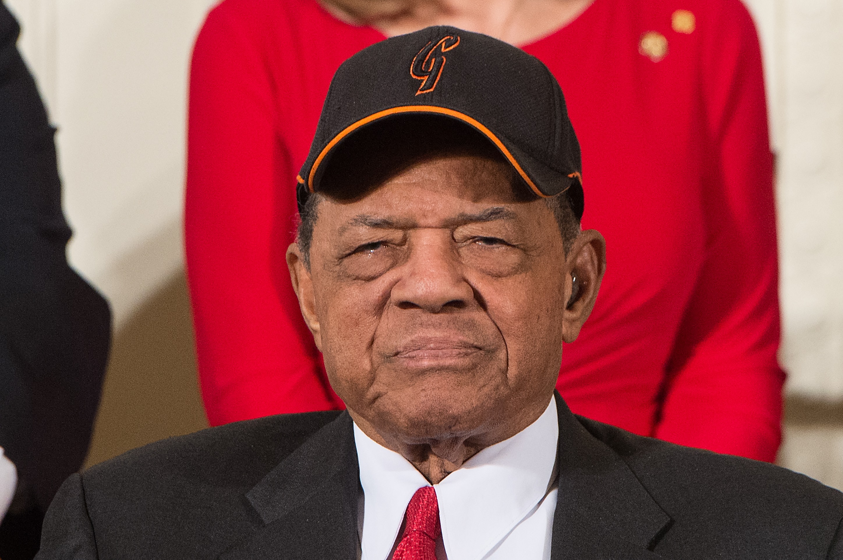 The World Series MVP Award is now named after Willie Mays, so let's  remember 'The Catch