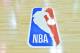 LAS VEGAS, NV - JULY 09: A general view of the court shows the NBA logo during a game between the Sacramento Kings and the Memphis Grizzlies during the 2017 NBA Summer League at the Cox Pavilion on July 9, 2017 in Las Vegas, Nevada. The NBA unveiled a refreshed logo during the 2017 Las Vegas Summer League. A modified version of Action font, customized for the league, will be used for the letters N-B-A in the primary logo. NOTE TO USER: User expressly acknowledges and agrees that, by downloading and or using this photograph, User is consenting to the terms and conditions of the Getty Images License Agreement. (Photo by Sam Wasson/Getty Images)