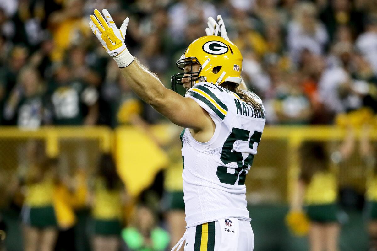 Clay Matthews Packers' AllTime Sacks Leader News, Scores