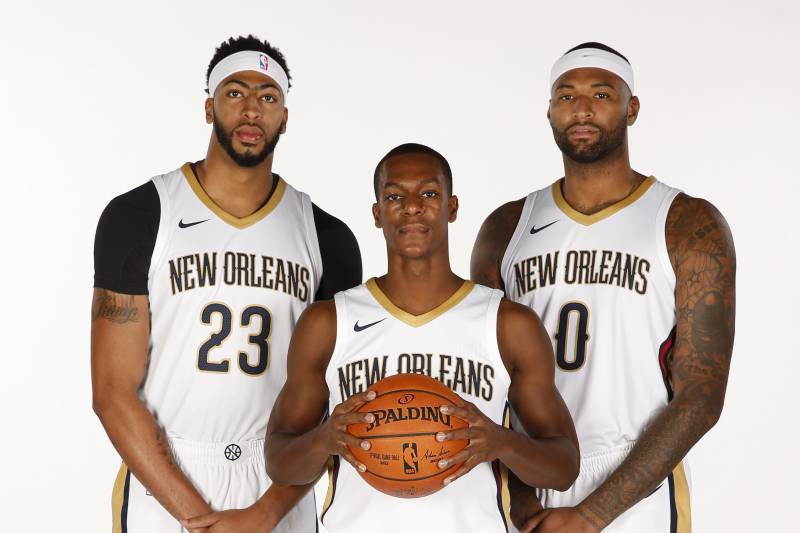 DeMarcus Cousins and Rajon Rondo Kings vs. Pacers photo, Do-not-import