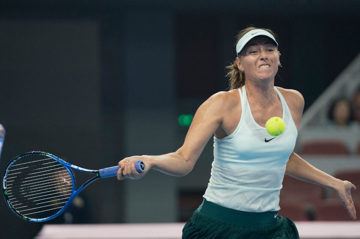Maria Sharapova Battles to Epic Win Over Anastasija Sevastova at China ...
