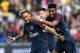 Paris Saint-Germain's Brazilian forward Neymar is congratuled by Paris Saint-Germain's French defender Presnel Kimpembe after scoring a free kick during the French L1 football match Paris Saint-Germain (PSG) vs Bordeaux (FCGB) on September 30, 2017 at the Parc des Princes stadium in Paris. / AFP PHOTO / FRANCK FIFE (Photo credit should read FRANCK FIFE/AFP/Getty Images)