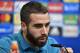 Real Madrid's Daniel Carvajal talks, during a press conference prior to the Champions League group H soccer match between Borussia Dortmund and Real Madrid in Dortmund, Germany, Monday, Sept. 25, 2017. (AP Photo/Martin Meissner)