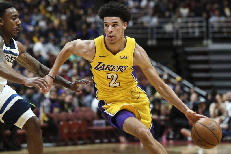 Image result for lonzo ball season stats