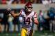 BERKELEY, CA - SEPTEMBER 23: Quarterback Sam Darnold #14 of the USC Trojans passes against the California Golden Bears during the second quarter at California Memorial Stadium on September 23, 2017 in Berkeley, California. The USC Trojans defeated the California Golden Bears 30-20. (Photo by Jason O. Watson/Getty Images)