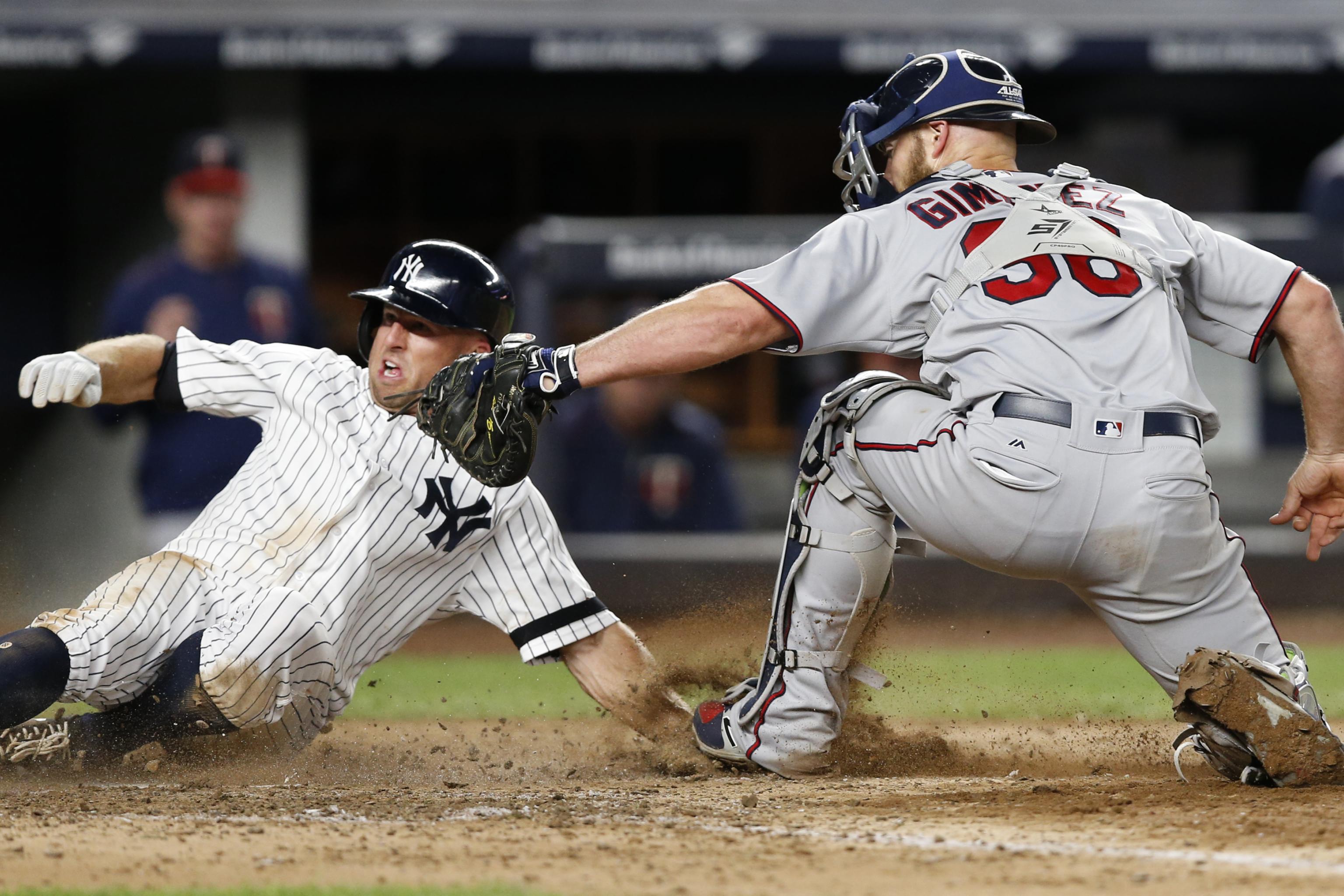 New York Yankees, Athletics positional breakdown for wild card game