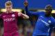 LONDON, ENGLAND - SEPTEMBER 30: Kevin De Bruyne of Manchester City and Tiemoue Bakayoko of Chelsea during the Premier League match between Chelsea and Manchester City at Stamford Bridge on September 30, 2017 in London, England. (Photo by Catherine Ivill - AMA/Getty Images)