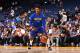 OAKLAND, CA - SEPTEMBER 30: Nick Young #6 of the Golden State Warriors warms up before the game against the Denver Nuggets during a preseason game on September 30, 2017 at ORACLE Arena in Oakland, California. NOTE TO USER: User expressly acknowledges and agrees that, by downloading and or using this photograph, user is consenting to the terms and conditions of Getty Images License Agreement. Mandatory Copyright Notice: Copyright 2017 NBAE (Photo by Noah Graham/NBAE via Getty Images)