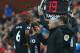 Manchester United's Portuguese manager Jose Mourinho (2R) gives instructions to Manchester United's French midfielder Paul Pogba (L) during the English Premier League football match between Stoke City and Manchester United at the Bet365 Stadium in Stoke-on-Trent, central England on September 9, 2017. / AFP PHOTO / Geoff CADDICK / RESTRICTED TO EDITORIAL USE. No use with unauthorized audio, video, data, fixture lists, club/league logos or 'live' services. Online in-match use limited to 75 images, no video emulation. No use in betting, games or single club/league/player publications. / (Photo credit should read GEOFF CADDICK/AFP/Getty Images)