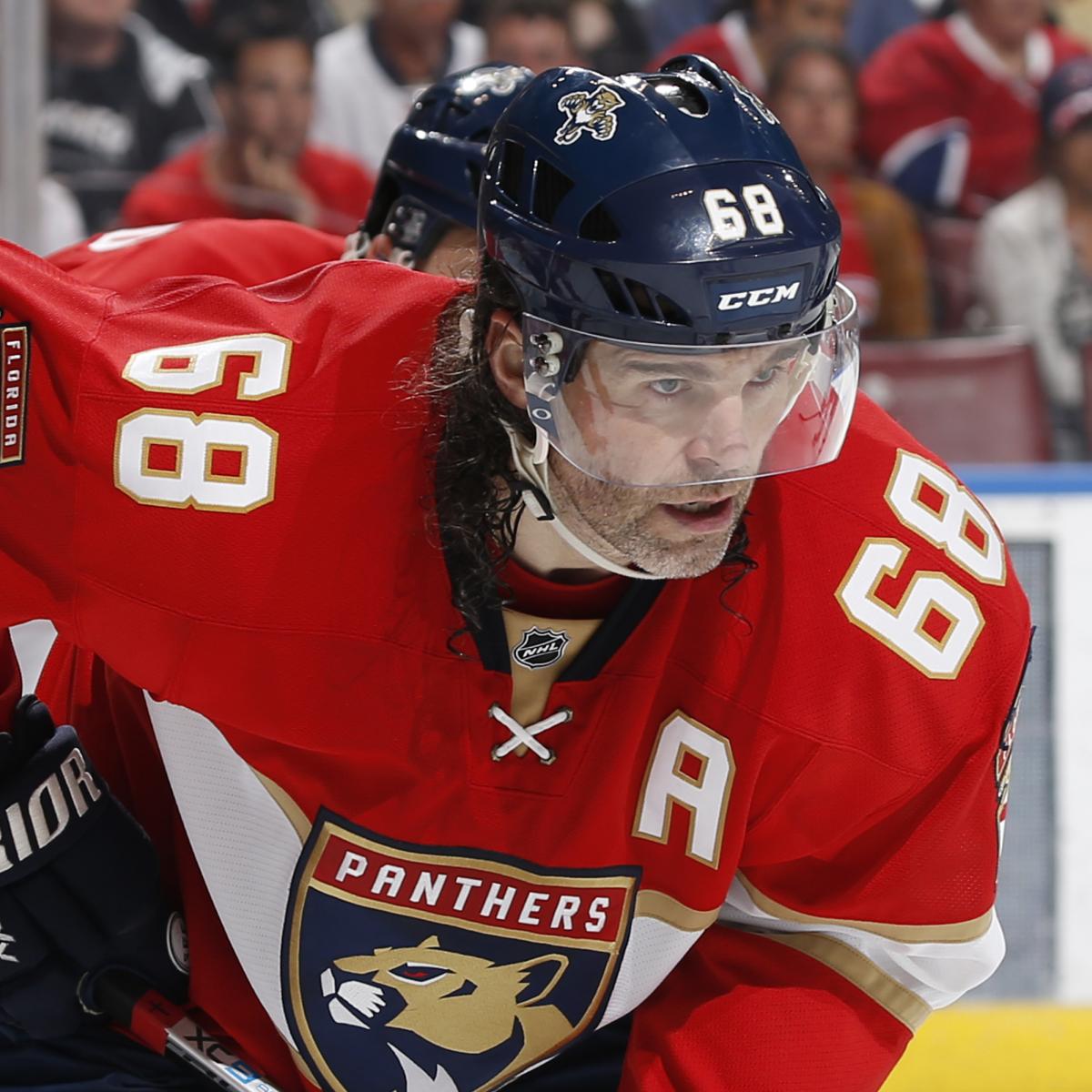 Jaromir Jagr Reportedly Agrees to 1-Year Contract Terms ...