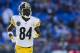 BALTIMORE, MD - OCTOBER 01: Wide receiver Antonio Brown #84 of the Pittsburgh Steelers in action in the fourth quarter against the Baltimore Ravens at M&T Bank Stadium on October 1, 2017 in Baltimore, Maryland. (Photo by Patrick McDermott/Getty Images)
