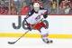 NEWARK, NJ - MARCH 19: Josh Anderson #34 of the Columbus Blue Jackets skates during the first period against the New Jersey Devils on March 19, 2017 at the Prudential Center in Newark, New Jersey. (Photo by Christopher Pasatieri/Getty Images)