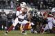 Arizona Cardinals' Carson Palmer in action during the second half of an NFL football game against the Philadelphia Eagles, Sunday, Dec. 20, 2015, in Philadelphia. (AP Photo/Matt Rourke)