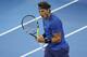 BEIJING, CHINA - OCTOBER 03: Rafael Nadal of Spain celebrates a point against Lucas Pouille of France during the Men's singles first round on day four of 2017 China Open at the China National Tennis Centre on October 3, 2017 in Beijing, China. (Photo by Lintao Zhang/Getty Images)