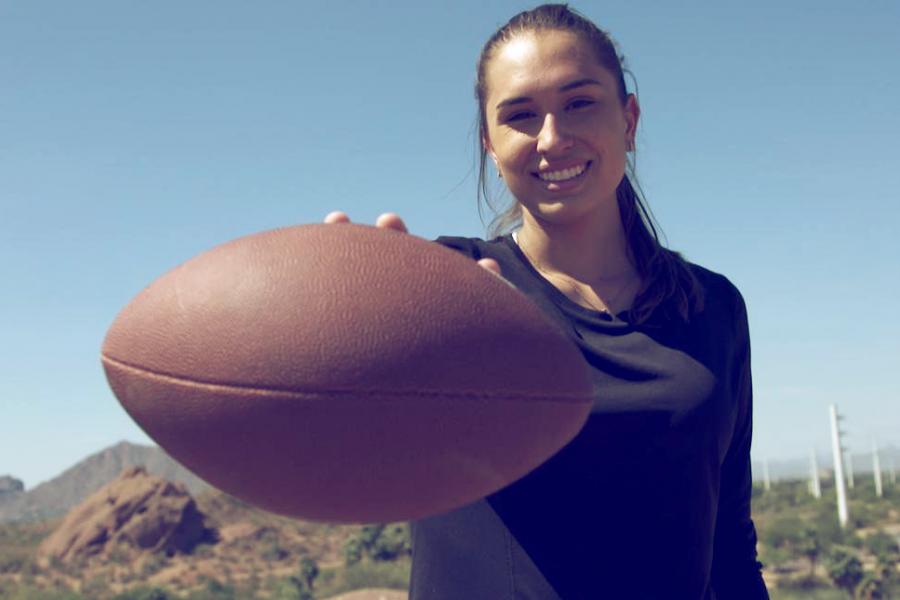 School Girls Xxxxxx Video - Is This the NFL's First Female Player? | News, Scores, Highlights, Stats,  and Rumors | Bleacher Report