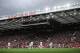 The Sir Bobby Charlton Stand is seen during the English Premier League football match between Manchester United and West Bromwich Albion at Old Trafford in Manchester, north west England, on April 1, 2017. / AFP PHOTO / Oli SCARFF / RESTRICTED TO EDITORIAL USE. No use with unauthorized audio, video, data, fixture lists, club/league logos or 'live' services. Online in-match use limited to 75 images, no video emulation. No use in betting, games or single club/league/player publications. / (Photo credit should read OLI SCARFF/AFP/Getty Images)