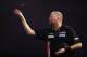 LONDON, ENGLAND - JANUARY 01: Raymond van Barneveld of The Netherlands throws against Michael van Gerwen of The Netherlands on day fourteen of the 2017 William Hill PDC World Darts Championships at Alexandra Palace on January 1, 2017 in London, England. (Photo by Bryn Lennon/Getty Images)