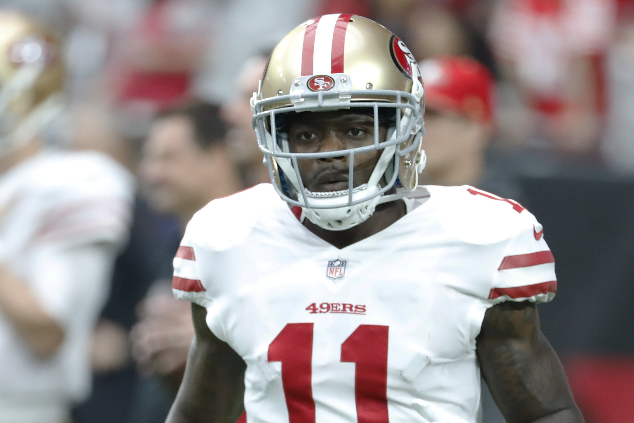 49ers' Marquise Goodwin evaluated for another concussion