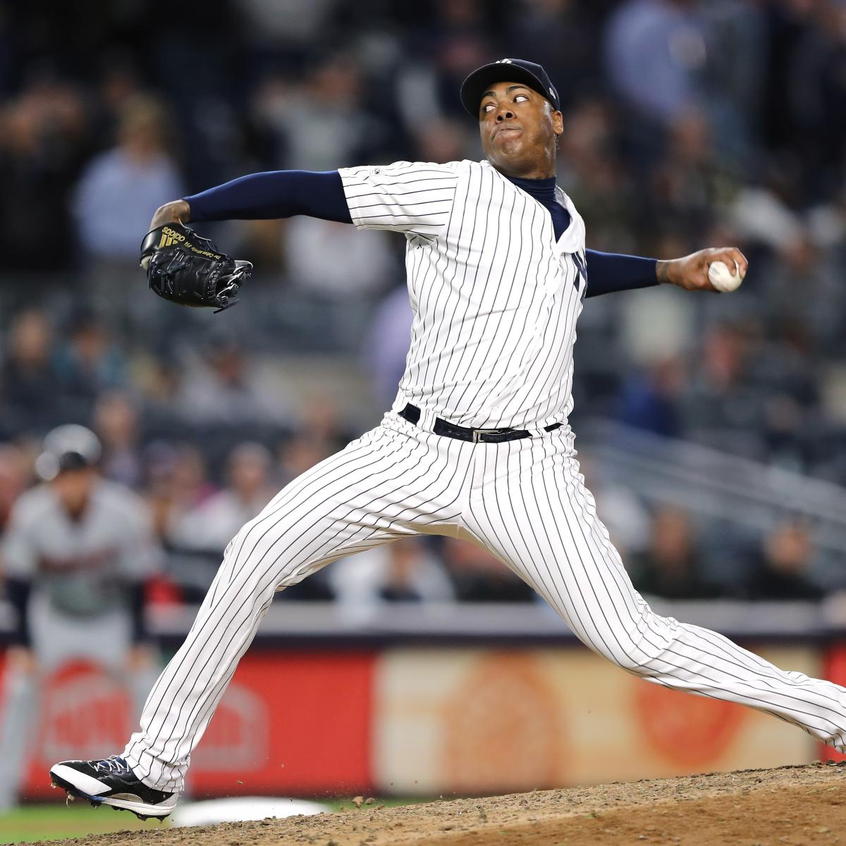 New York Yankees Bullpen Ties Postseason Record for Strikeouts in 9