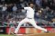 NEW YORK, NY - OCTOBER 03: Aroldis Chapman #54 of the New York Yankees throws a pitch against the Minnesota Twins during the ninth inning in the American League Wild Card Game at Yankee Stadium on October 3, 2017 in the Bronx borough of New York City. (Photo by Elsa/Getty Images)