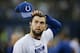 SEATTLE, WA - OCTOBER 01: Quarterback Andrew Luck #12 of the Indianapolis Colts walks on the sidelines in the second quarter of the game against the Seattle Seahawks at CenturyLink Field on October 1, 2017 in Seattle, Washington. (Photo by Jonathan Ferrey/Getty Images)