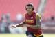 Washington Redskins wide receiver Terrelle Pryor warms up before an NFL football game against the Philadelphia Eagles, Sunday, Sept. 10, 2017, in Landover, Md. (AP Photo/Mark Tenally)