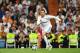 Real Madrid's Portuguese forward Cristiano Ronaldo controls the ball during the Spanish league football match Real Madrid CF vs Espanyol at the Santiago Bernabeu stadium in Madrid on October 1, 2017. / AFP PHOTO / GABRIEL BOUYS (Photo credit should read GABRIEL BOUYS/AFP/Getty Images)